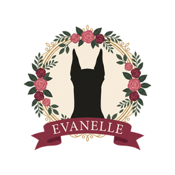 Evanelle floral crest
